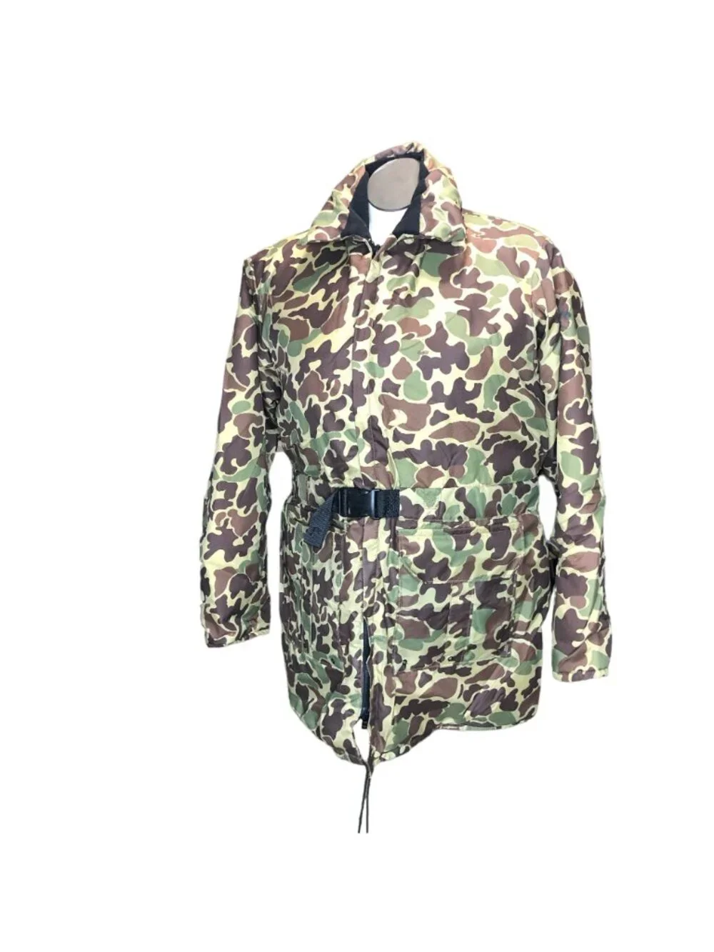 Flotation Jacket & Pants Camouflage Stearns Inc Hood Pockets Large Mens Womens